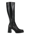 L'amour By Albano Woman Boot Black Size 8 Calfskin