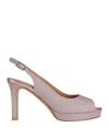 L'amour By Albano Woman Sandals Pink Size 7 Textile Fibers
