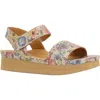 L'amour Des Pieds Abrilla Slingback Platform Sandal