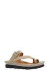 L'amour Des Pieds Alanza Platform Slide Sandal