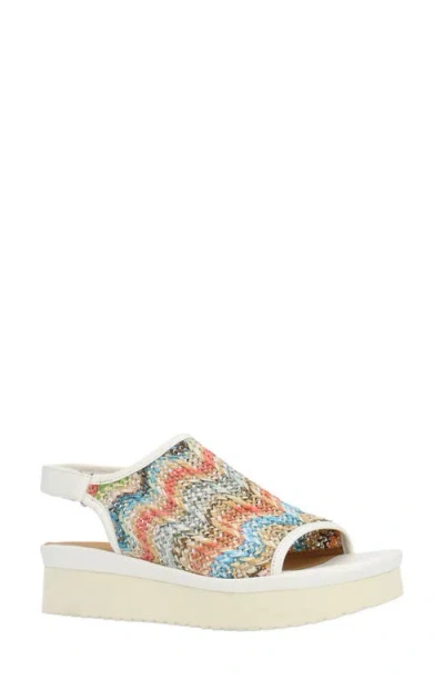 L'amour Des Pieds Ashwin Slingback Sandal In Multi