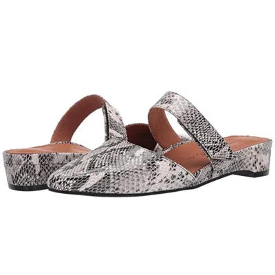 L'amour Des Pieds Baruk Flat Multicolor Pointed Toe Mule Zap751 In Animal Print