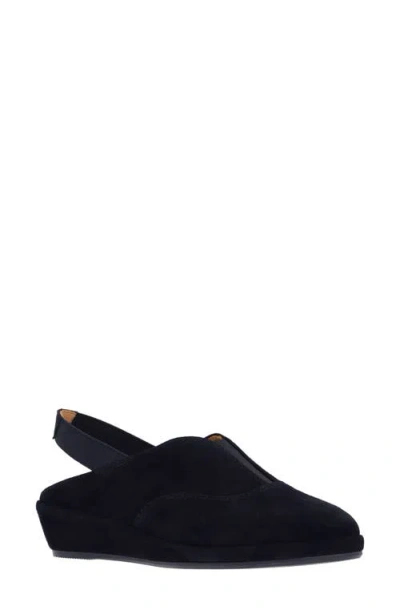 L'amour Des Pieds Burnell Wedge Slingback Pump In Black