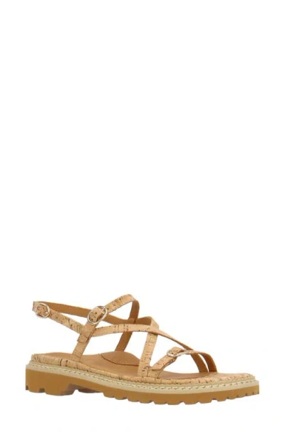 L'amour Des Pieds Danilo Sandal In Natural/gold