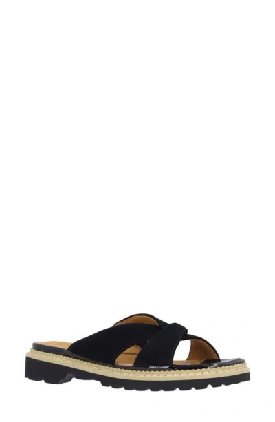 L'amour Des Pieds Deryn Slide Sandal In Multi