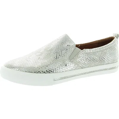 L'amour Des Pieds Kamada Womens Snake Print Leather Loafers In Multi