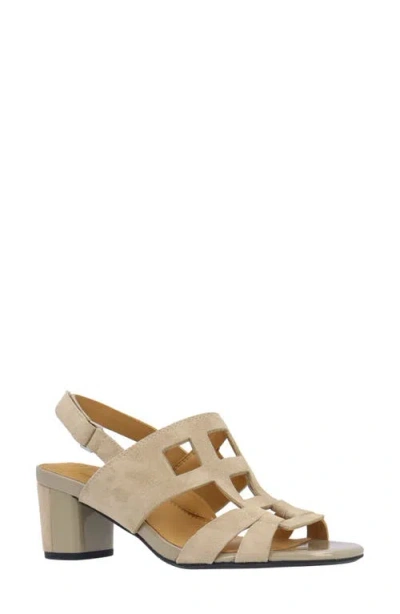L'amour Des Pieds Marise Slingback Sandal In Nude