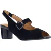 L'amour Des Pieds Merryn Slingback Mary Jane Sandal In Black