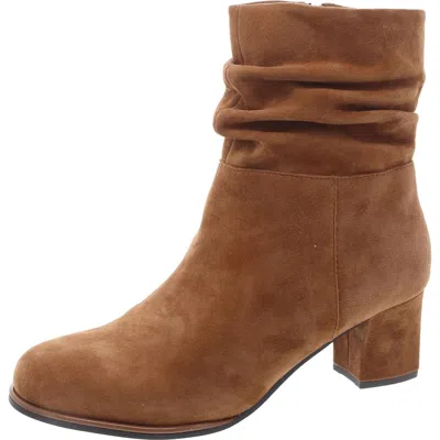 L'amour Des Pieds Pivar-sucof Womens Leather Zipper Ankle Boots In Multi