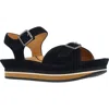 L'amour Des Pieds Vardant Platform Sandal In Black
