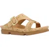 L'amour Des Pieds Verick Sandal In Gold