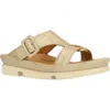 L'amour Des Pieds Verick Sandal In Gold