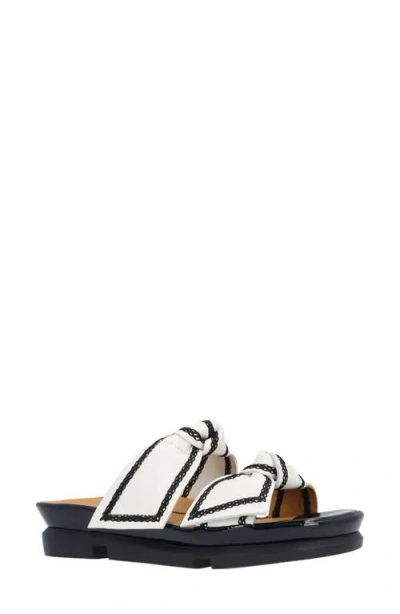 L'amour Des Pieds Voleta Two-strap Sandal In White
