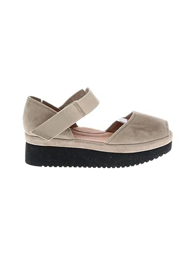 Pre-owned L'amour Des Pieds Wedges In Tan
