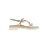 L'amour Des Pieds Danilo Sandal In Silver