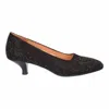 L'amour Des Pieds Women's Kavan Heeled Pumps In Black Raindrop In Multi