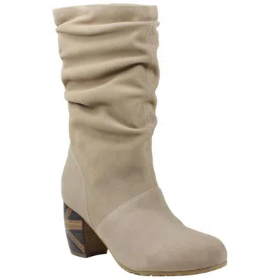 L'amour Des Pieds Women's Pamby Boot In Taupe In Beige