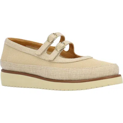 L'amour Des Pieds Zalika Mary Jane Wedge In Animal Print