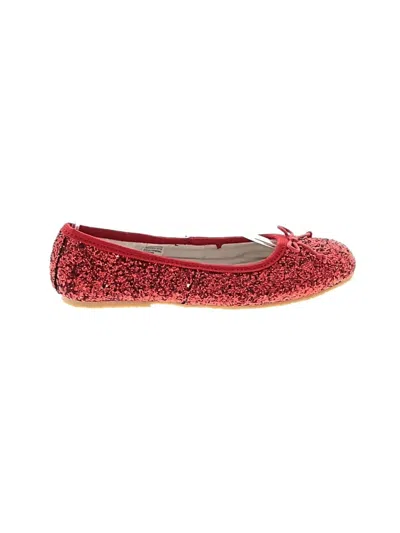 Pre-owned L'amour Kids' Flats In Red