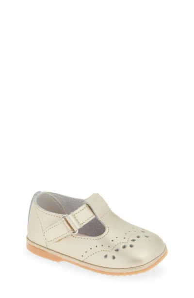 L'amour Kids' Birdie T-strap Mary Jane In White