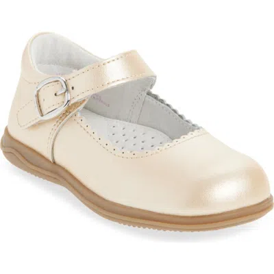 L'amour Kids' Chloe Scalloped Mary Jane In Neutral