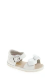 L'amour Kids' Jolie Ankle Strap Sandal In White