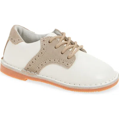 L'amour Kids' Rowan Saddle Shoe In White