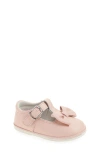 L'amour Kids'  Minnie Bow T-strap Shoe In Pink