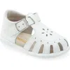 L'amour Shelby Caged Sandal In White