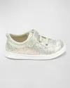 L'AMOUR SHOES GIRL'S NATALIE METALLIC SNEAKERS, BABY/TODDLERS/KIDS