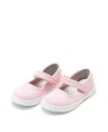L'amour Shoes Girl's Jenna Canvas Mary Jane Shoes, Baby/kids/toddlers In Light/pastel Pink