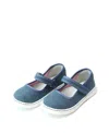 L'amour Shoes Jenna Canvas Mary Jane - Little Kid In Medium Blue