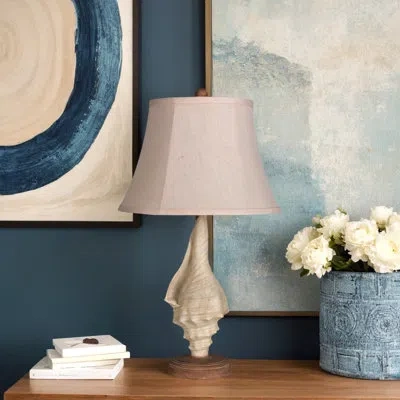 Lamps Per Se Polyresin Table Lamp In Beige