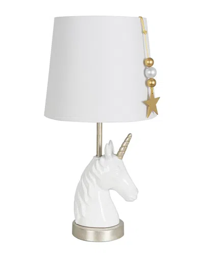 Lamps Per Se Set Of Two 19in Polyresin Table Lamps With Linen Shade In White