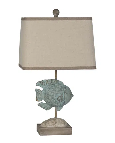 Lamps Per Se Set Of Two 23in Polyresin Table Lamps With Linen Shade In Neutral