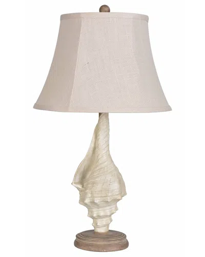 Lamps Per Se Set Of Two 28in Polyresin Table Lamps With Burlap Shade In Neutral