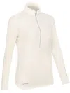 Lamunt Alexandra White Long Sleeve Top In White