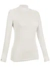 Lamunt Alice Cashmere Ls Bslayer Tee In White