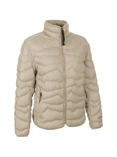 Lamunt Bianca Light Redown Quilted Jacket In Neutral