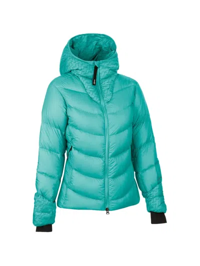 Lamunt Bianca Warm Redown® Hooded Puffer Jacket In Blue