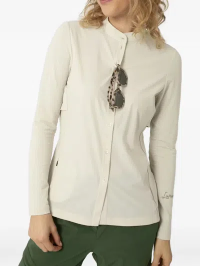 Lamunt Buttoned Long-sleeve Shirt In Neutral