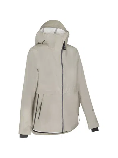 Lamunt Neutral Linda 2.5 L Hooded Jacket In Gray