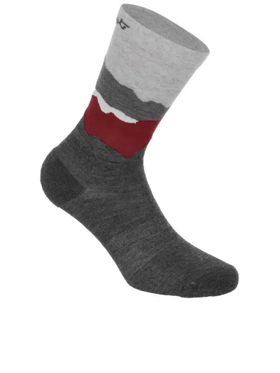 Lamunt Martha Socks With Illustration