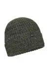 Lamunt Ribbed Beanie In Green
