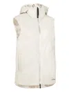 Lamunt Sabine Quilted Reversible Vest In White
