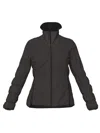 Lamunt Samuel Black Polyamide Jacket In Brown
