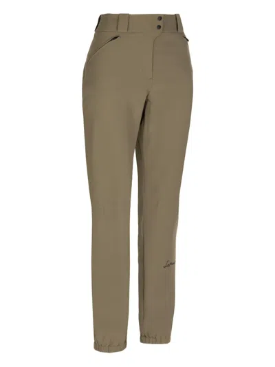 Lamunt Serena Zip-cuffed Trousers In Brown