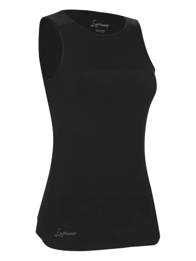 Lamunt Sleeveless Top In Black