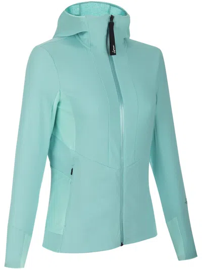 Lamunt Violet Full Zip In Blue