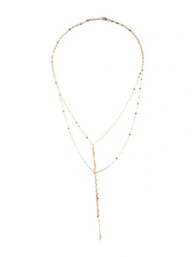 Pre-owned Lana 14k Blake Necklace, 19.25" In Multicolor
